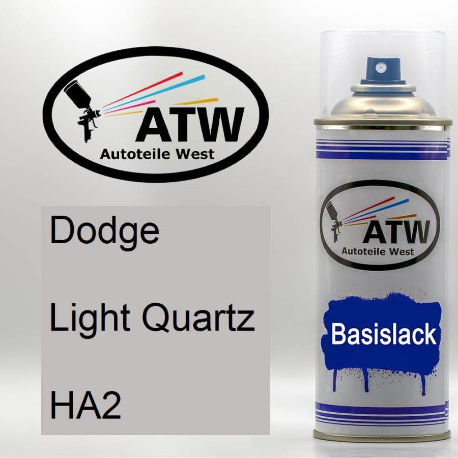 Dodge, Light Quartz, HA2: 400ml Sprühdose, von ATW Autoteile West.